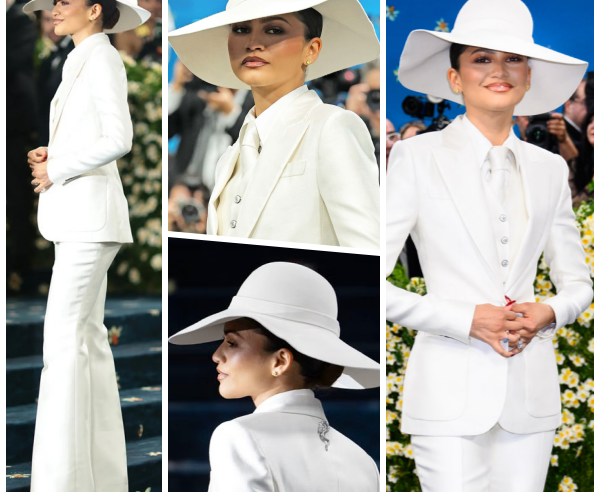 Zendaya Iconic Glamour with Formal Outfit at Met Gala 2025