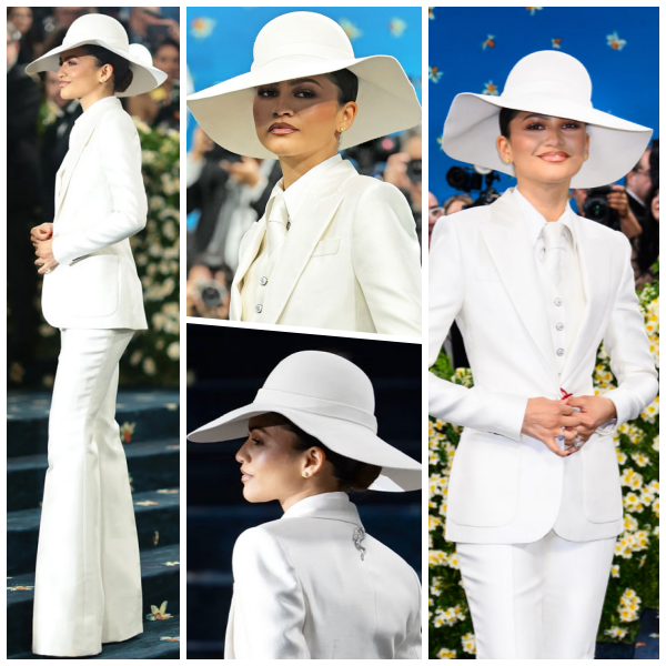 Zendaya Iconic Glamour with Formal Outfit at Met Gala 2025
